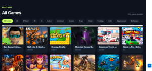 MorePlayGames website preview