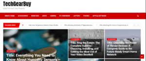 TechGearBuy website preview